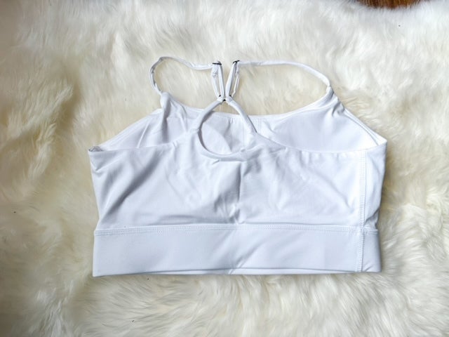 Rae Mode} - Butter Sports Bra with Criss Cross Strap